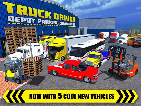Truck Driver: Depot Parking Truck Driver: Depot Parking