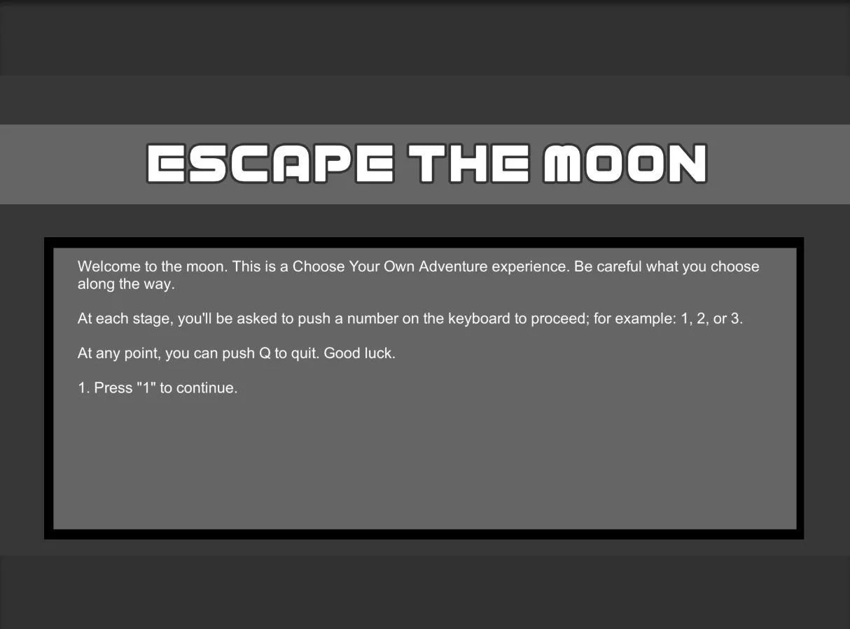 Escape the Moon (Project) (itch) Escape the Moon (Project) (itch)