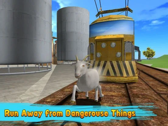 City Goat: Animal Survival Simulator 3D