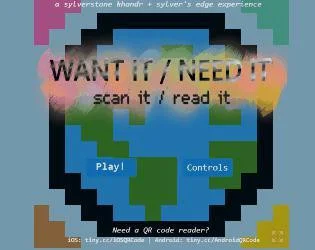 WANT IT/NEED IT (scan it/read it) (itch) WANT IT/NEED IT (scan it/read it) (itch)