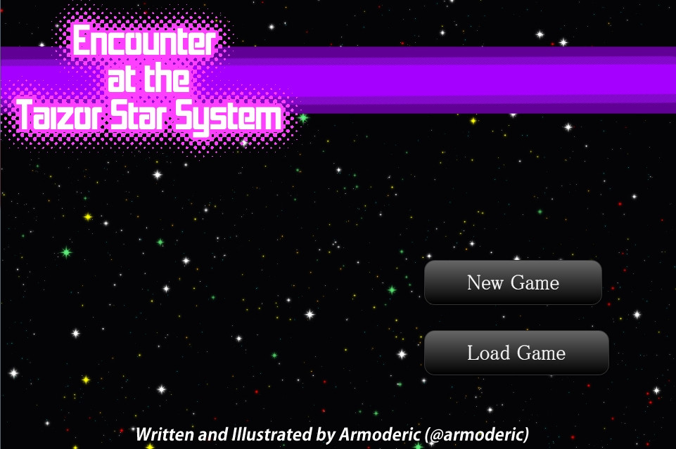 Рецензии Encounter at the Taizor Star System (itch)