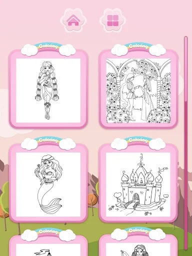 Princess Coloring Books Princess Coloring Books