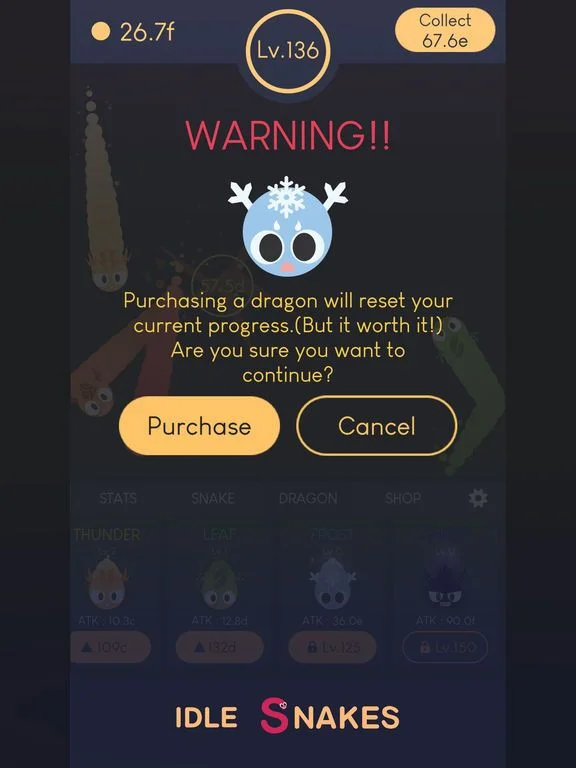 Idle Snakes-Control Balls Idle Snakes-Control Balls