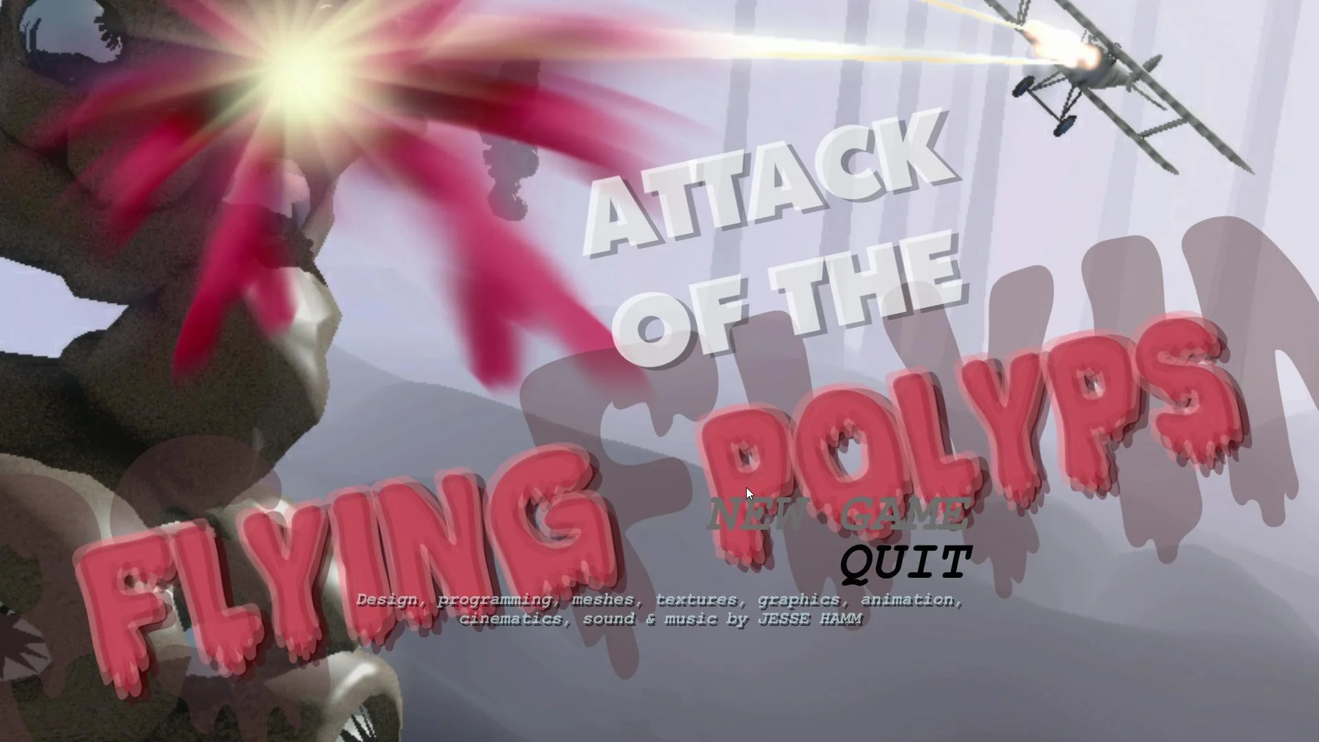 Рецензии Attack Of The Flying Polyps (itch)