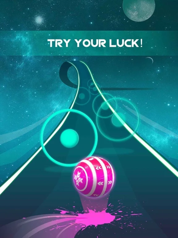 Dancing Neon Ball: Rush Road Dancing Neon Ball: Rush Road