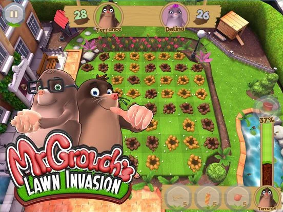 Mr. Grouch's Lawn Invasion