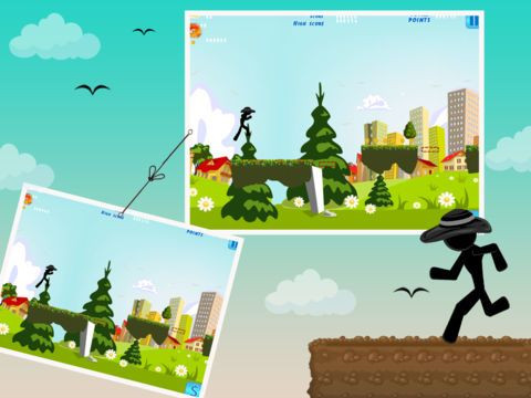 Stick Flick - Top Free Swipe & Jump Game Stick Flick - Top Free Swipe & Jump Game