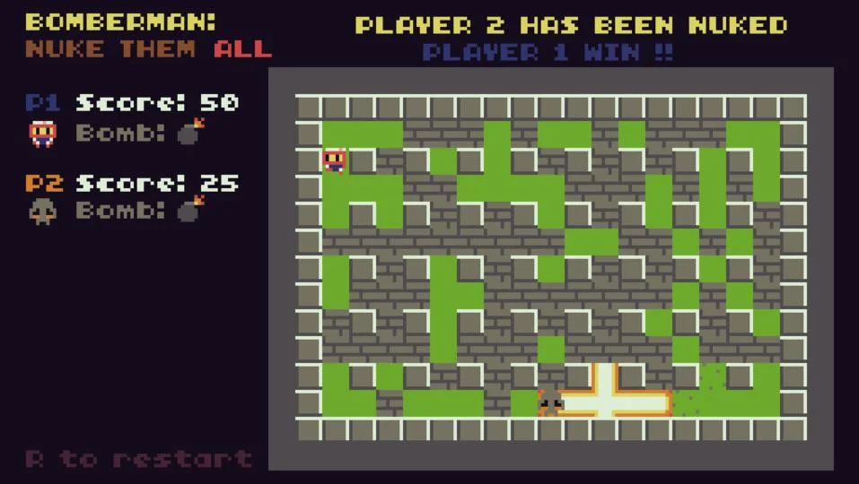 BOMBERMAN: NUKE THEM ALL! (itch) BOMBERMAN: NUKE THEM ALL! (itch)