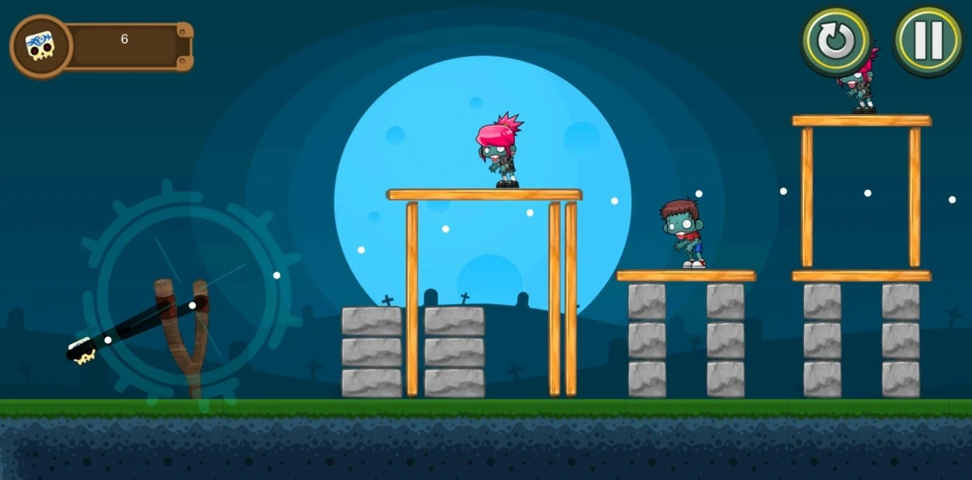 SlingSkull Zombies: Gravedigger SlingSkull Zombies: Gravedigger