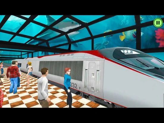 Train Driving Underwater Train Driving Underwater