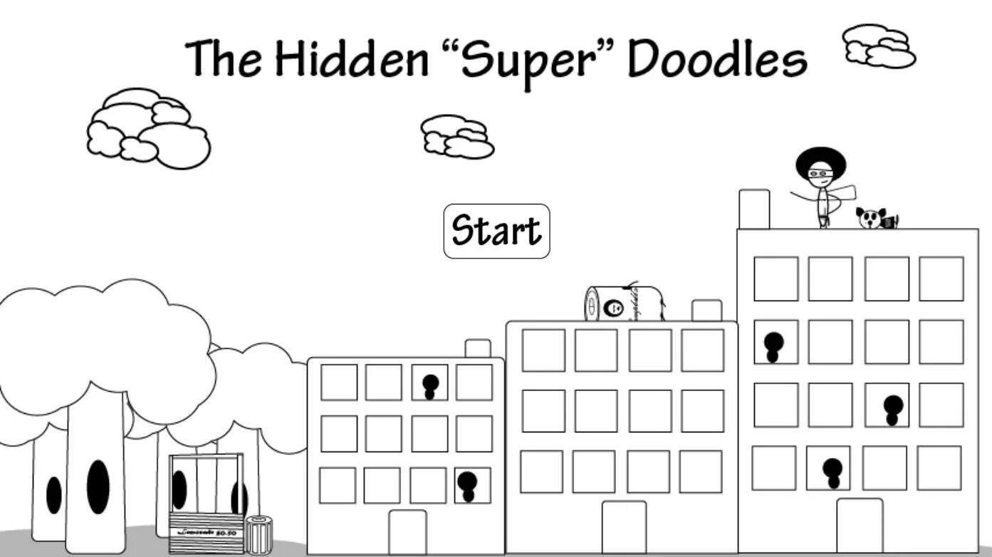The Hidden "Super" Doodles (itch)
