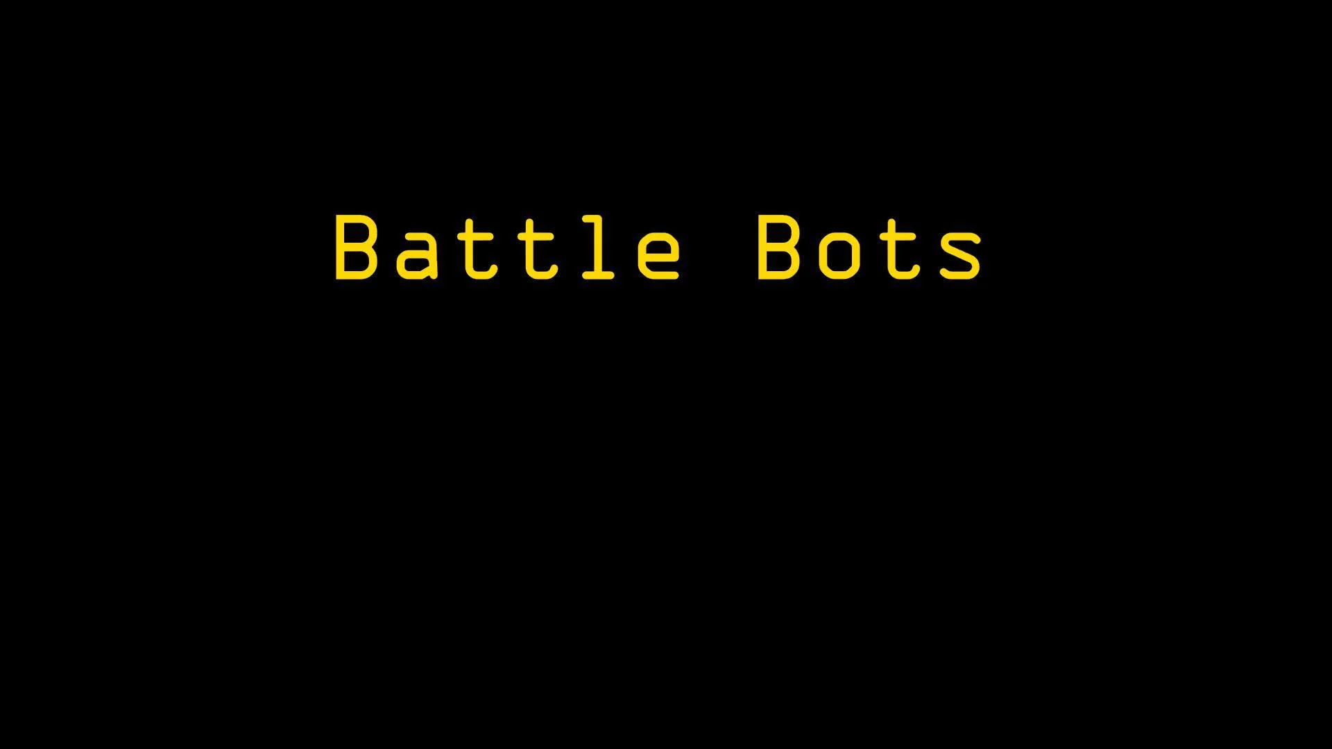 Battle Bots - To the Death (itch) Battle Bots - To the Death (itch)