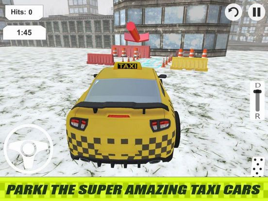 Lever Taxi Parking City