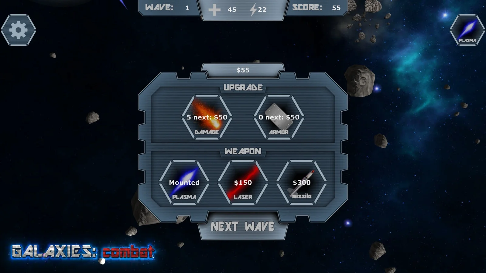 Galaxies: combat (itch) Galaxies: combat (itch)