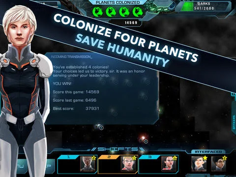 Shifts: A survival strategy game in space Shifts: A survival strategy game in space