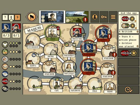 Maquis Board Game Maquis Board Game