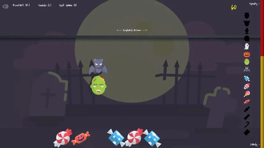 Spooky Or Candy (itch)