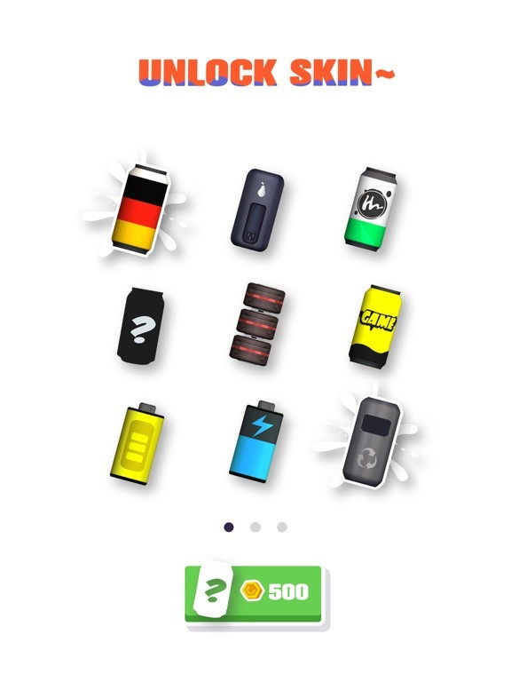 Turn Cans: Flip & Scroll