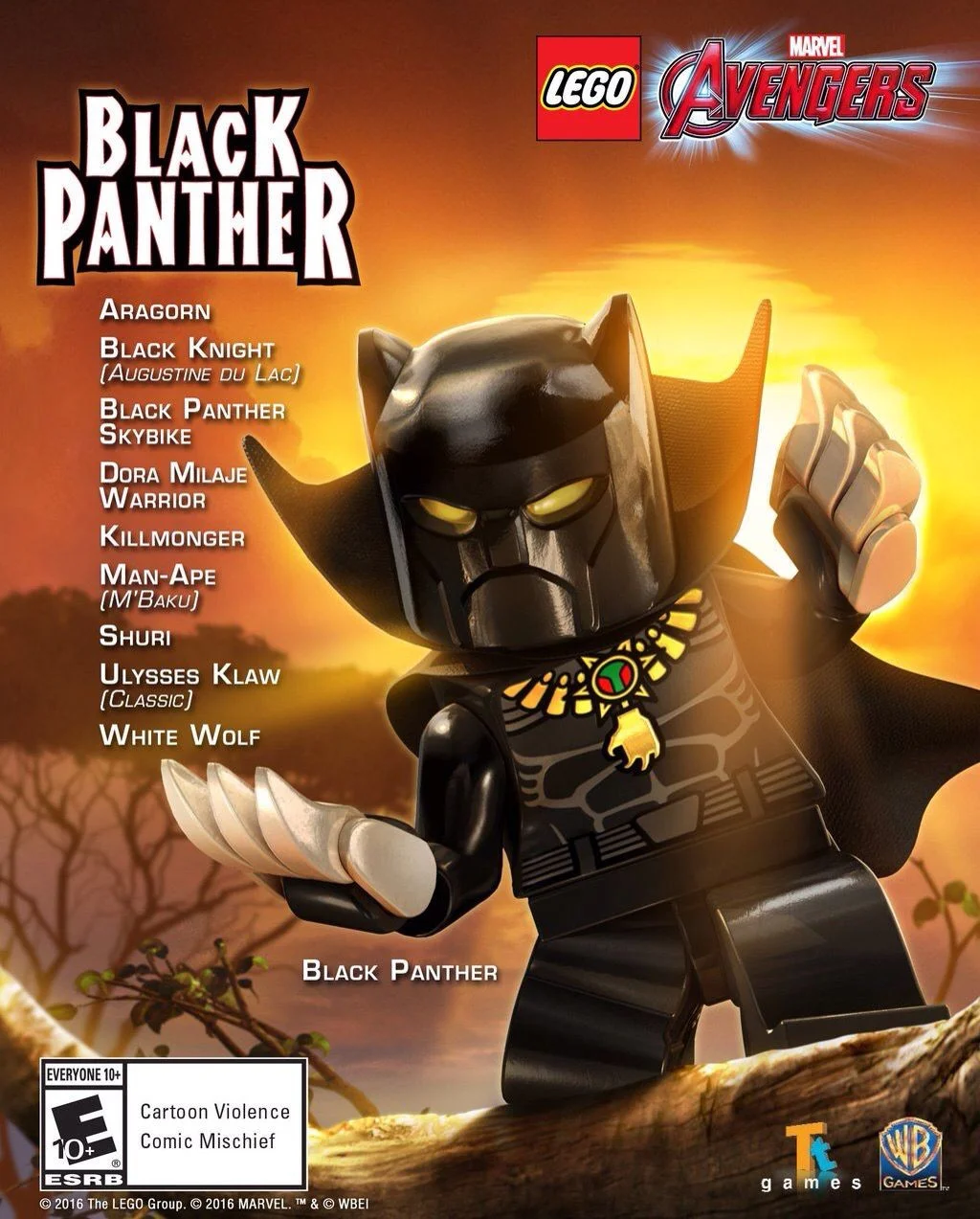 LEGO Marvel's Avengers - Classic Black Panther Pack