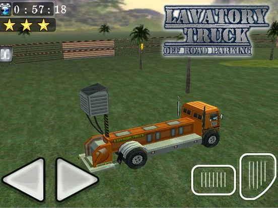 Lavatory Truck Offroad Parking Lavatory Truck Offroad Parking