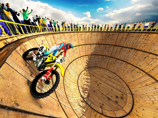 Well Of Death Bike Rider - Motorbike Stunts Racing