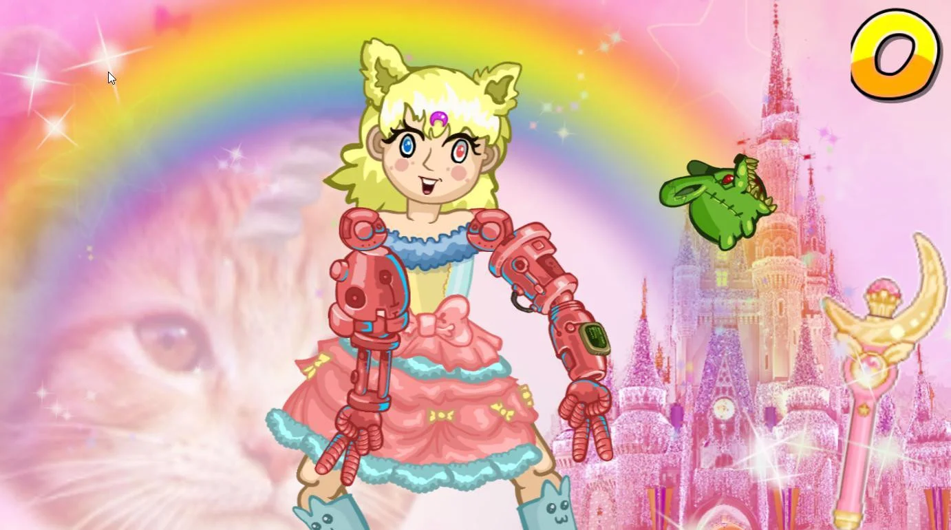 Magical Kawaii Cyborg Girl (itch) Magical Kawaii Cyborg Girl (itch)