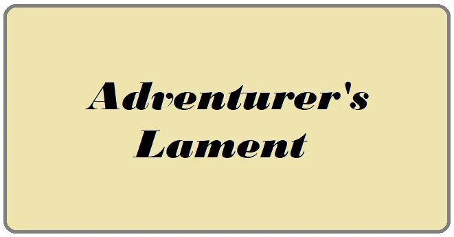 Adventurer's Lament (itch) Adventurer's Lament (itch)