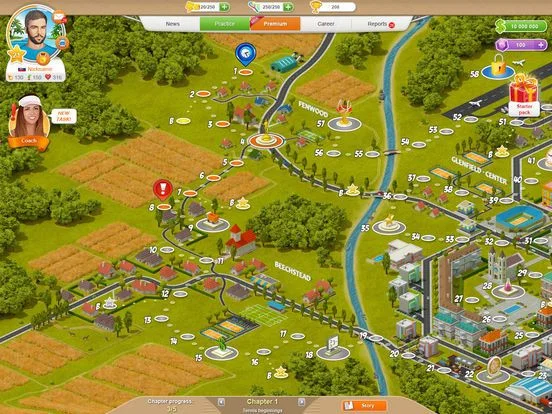 Tennis Mania Mobile Tennis Mania Mobile