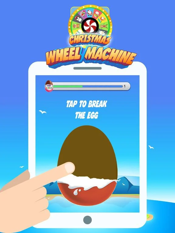 Christmas Wheel Surprise Eggs Christmas Wheel Surprise Eggs