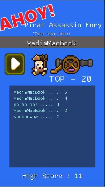 AHOY! Assassin Pirate Fury (itch)