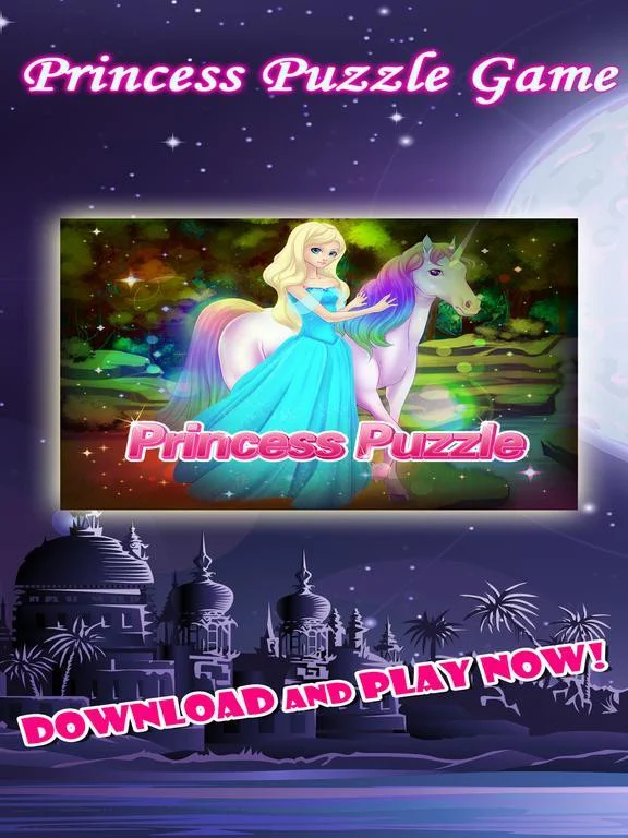 Princess Pony Jigsaw Puzzles Kids & Toddlers Games Princess Pony Jigsaw Puzzles Kids & Toddlers Games