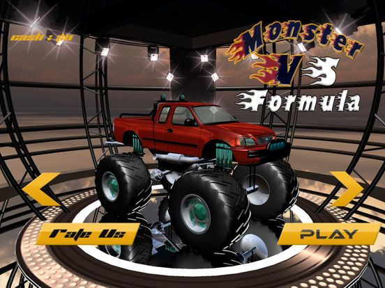 Monster Truck vs Formula Cars Pro