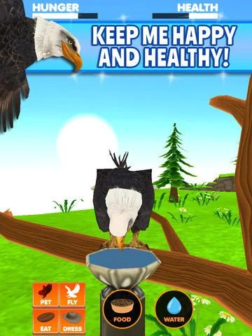 Virtual Pet Eagle