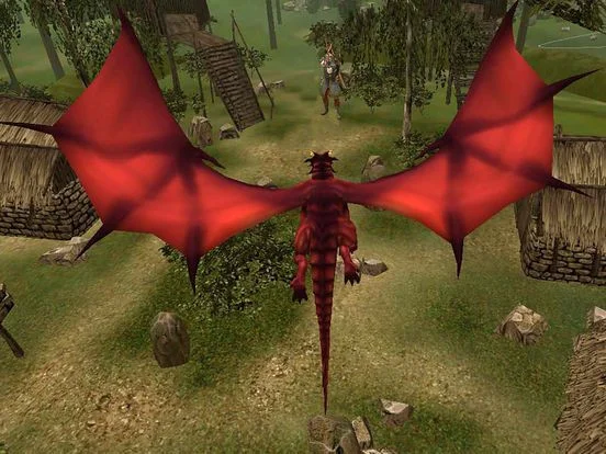 VR Flying Fiery Dragon Shooting - Pro Action Game