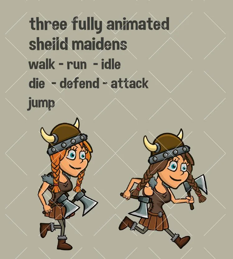 Female viking (itch) Female viking (itch)