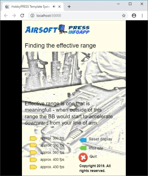 Finding the effective range of your Airsoft gun (itch)