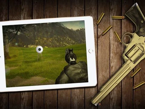 Revolver Shooting Range: Magnum .44 - Accuracy & Reflex Target Shooting Game. Revolver Shooting Range: Magnum .44 - Accuracy & Reflex Target Shooting Game.