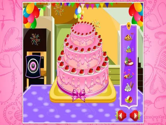 Baby Game-Birthday cake decoration 3 Baby Game-Birthday cake decoration 3