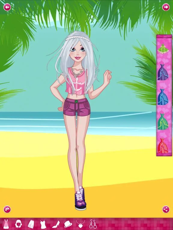 Princess Elsa Beauty Salon — Dress up girls games