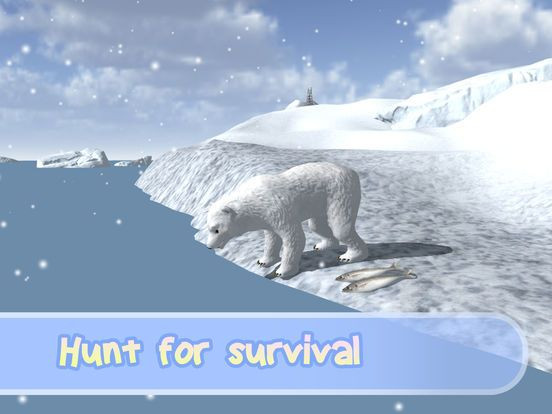 Wild White Polar Bear Simulator