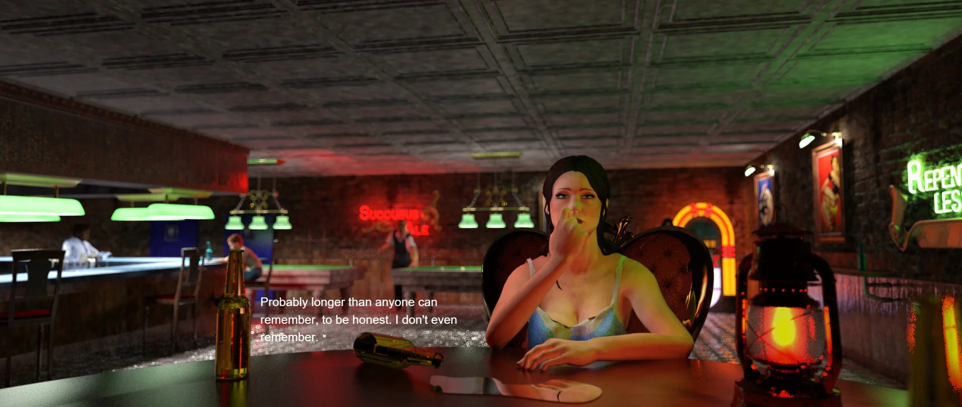 A Conversation in a Bar (itch)