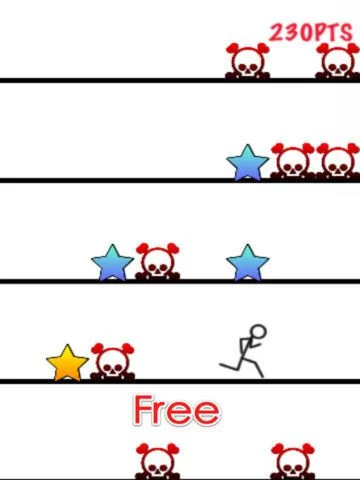 Adventure of Stickman: Jump and Run Free - Action Game