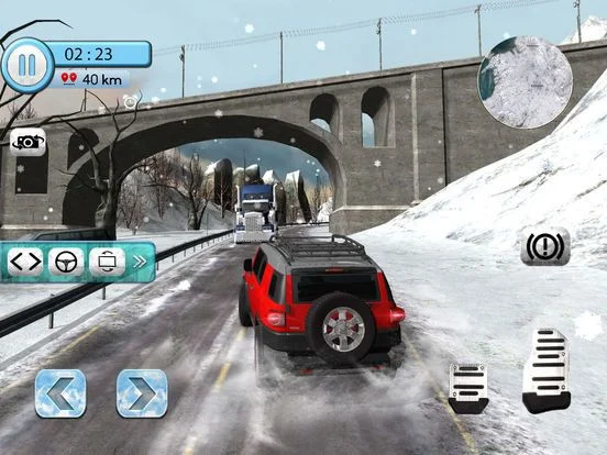 Snow Driving Simulator - FJ 4x4 Cruiser Driving Snow Driving Simulator - FJ 4x4 Cruiser Driving
