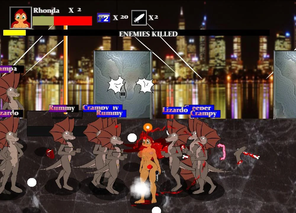 Showtime Rhonda 2: The Guns of the Strippers (itch)