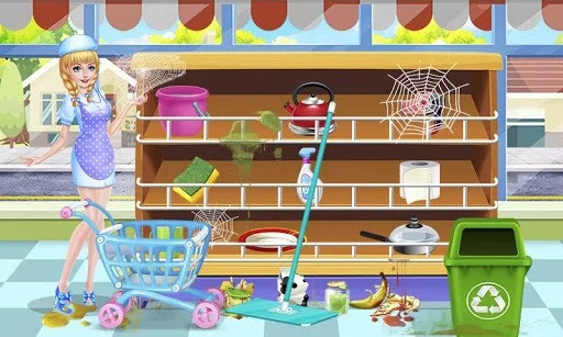 Supermarket Kids Manager FREE