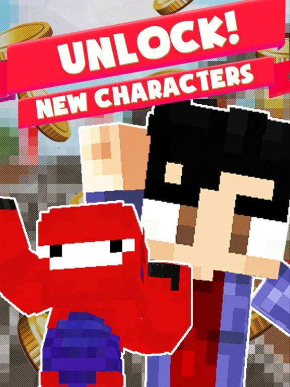3D Hero Block Skins Run Games 3D Hero Block Skins Run Games