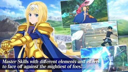 Новости о Sword Art Online Alicization Rising Steel