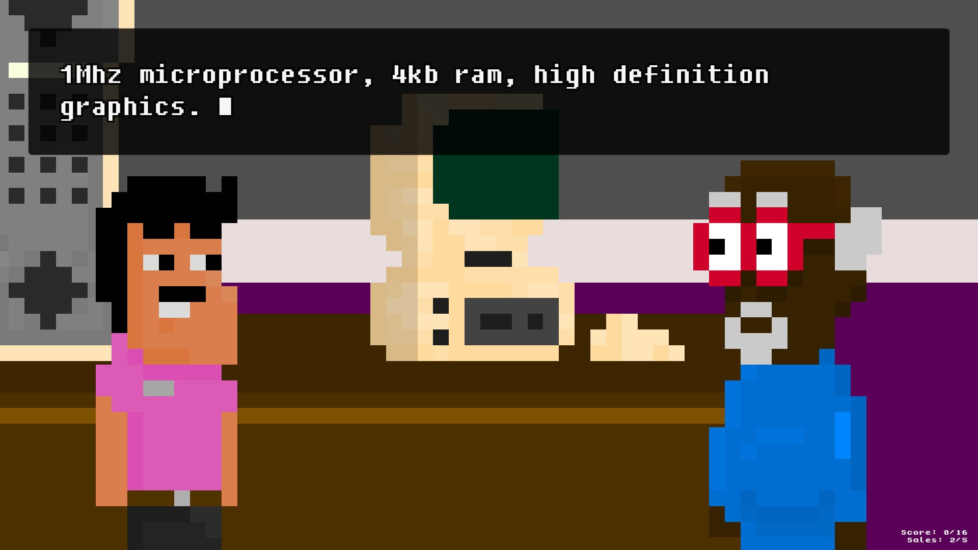 Рецензии Sassy Salesman Simulator (itch)