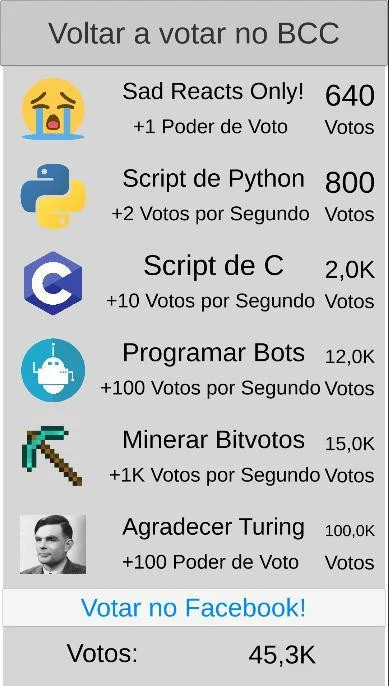 Vote BCC! - Sad Reacts Only (itch) Vote BCC! - Sad Reacts Only (itch)