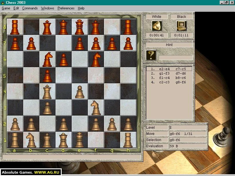 Рецензии Chess 2003